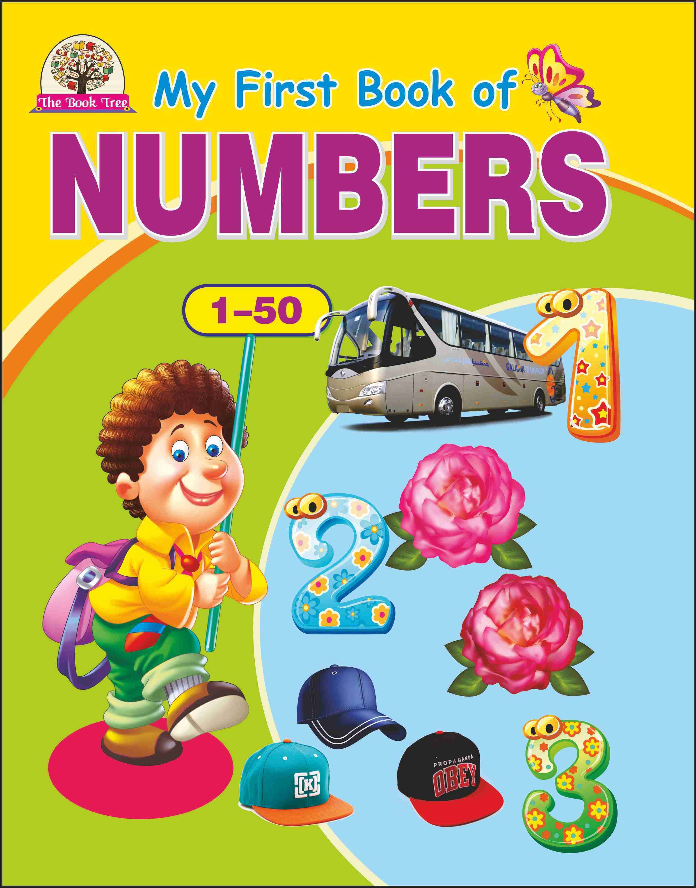    			My First Book Of Numbers 1 to 50