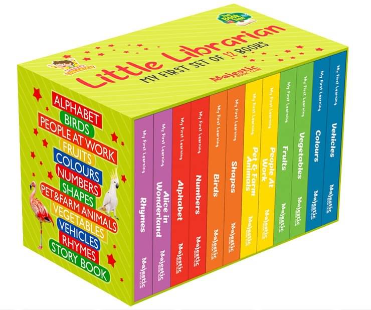 My First Library: Boxset of 10 Board Books for Kids My First Library: Boxset of 10 Board Books for Kids