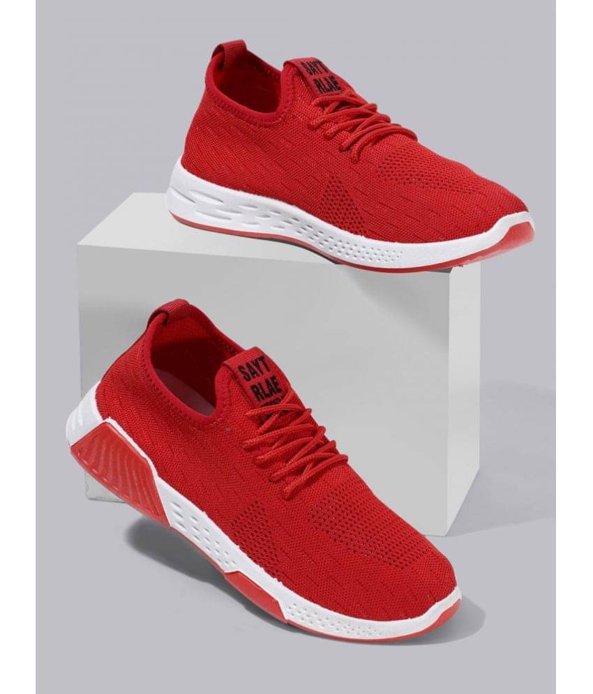 RapidBox - Red Men's Sneakers     			RapidBox - Red Men's Sneakers