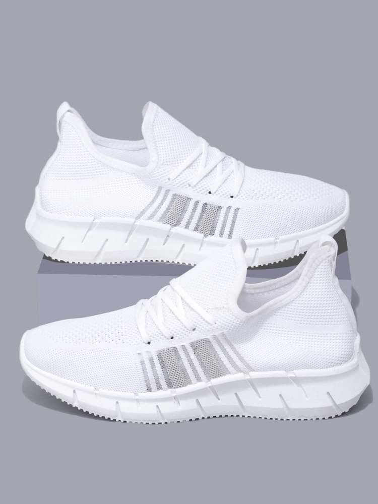 RapidBox - White Men's Sneakers     			RapidBox - White Men's Sneakers