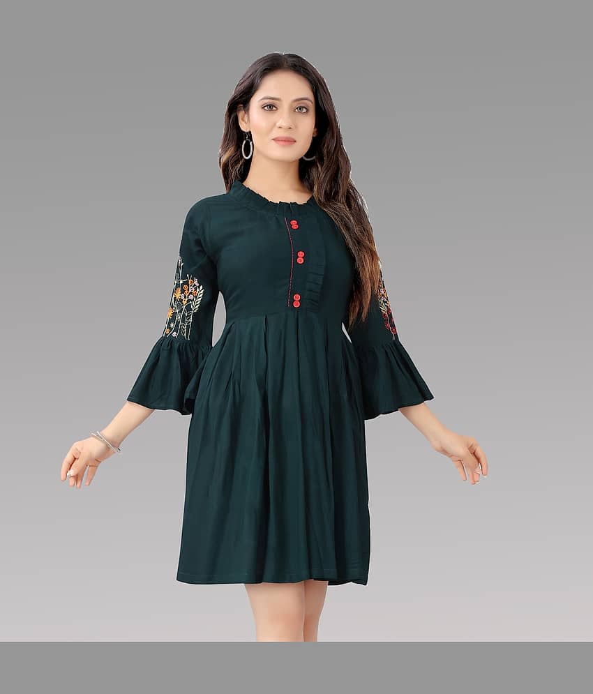 Rayon Short Kurti For Women (Pack of 1) - Kurtis, Tunics | Buy online on ZillyBuy