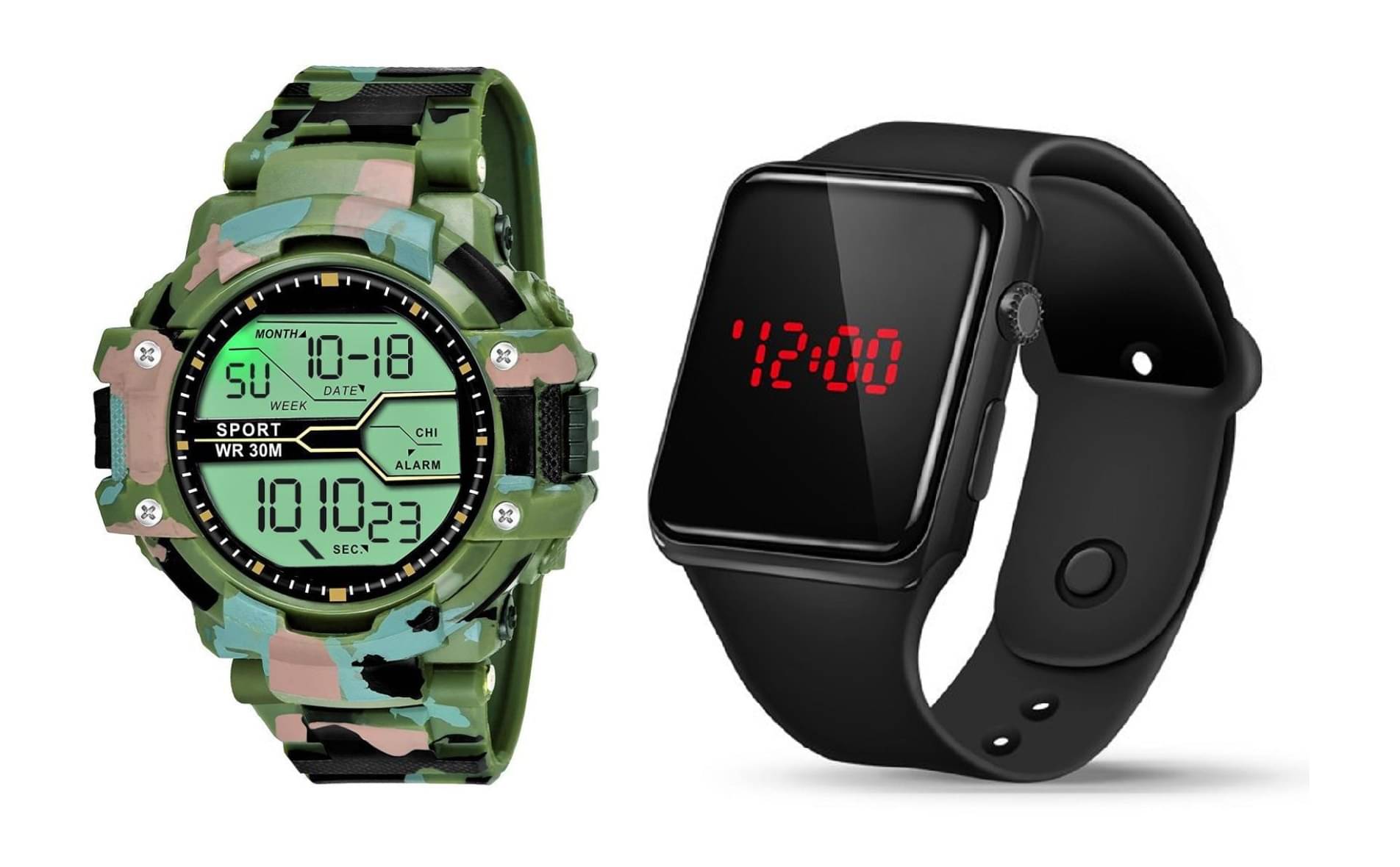     			DECLASSE - Multicolor PU Digital Men's Watch