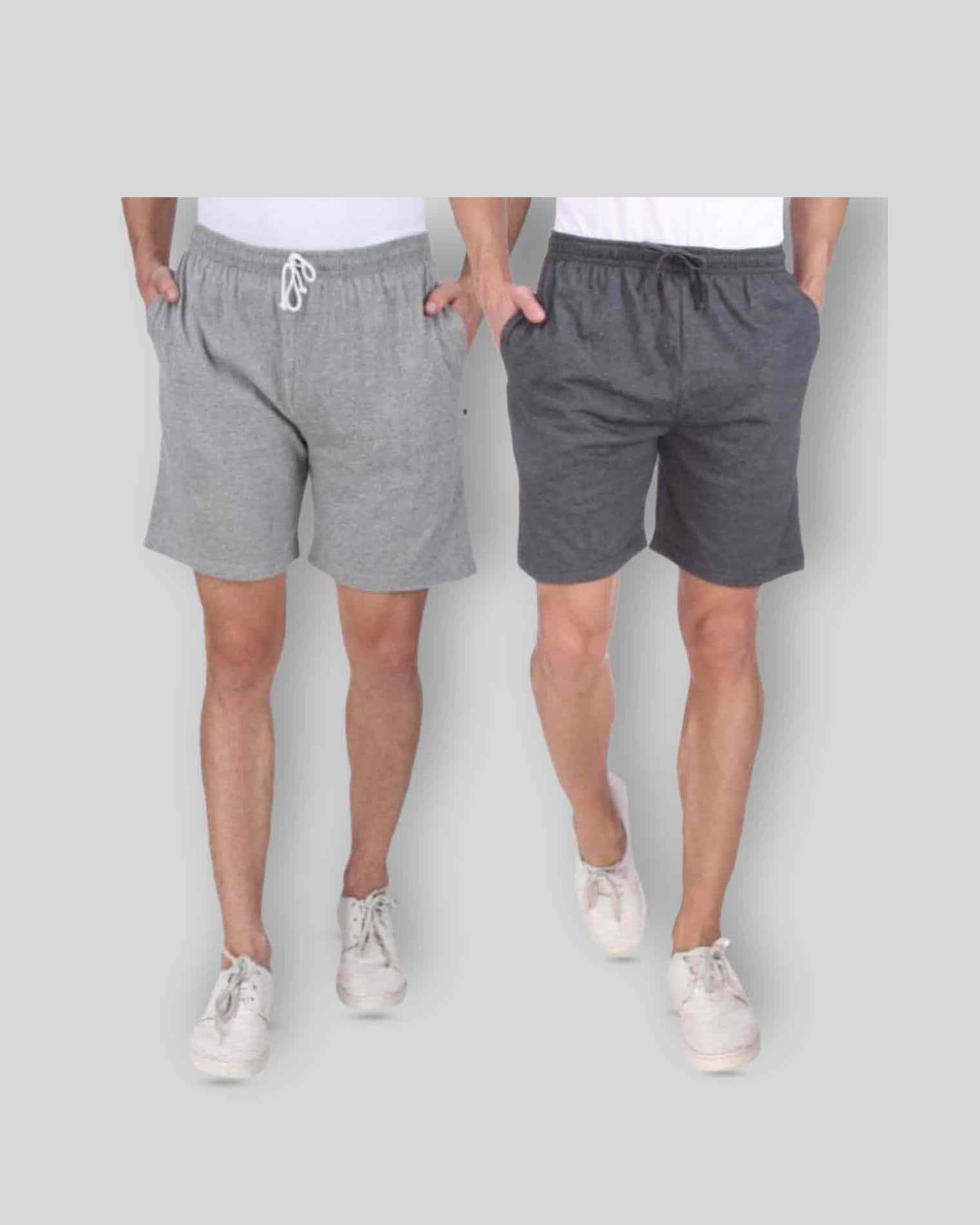 Neo Garments - Multi Cotton Men's Shorts ( Pack of 2 ) - Shorts | Buy online on ZillyBuy