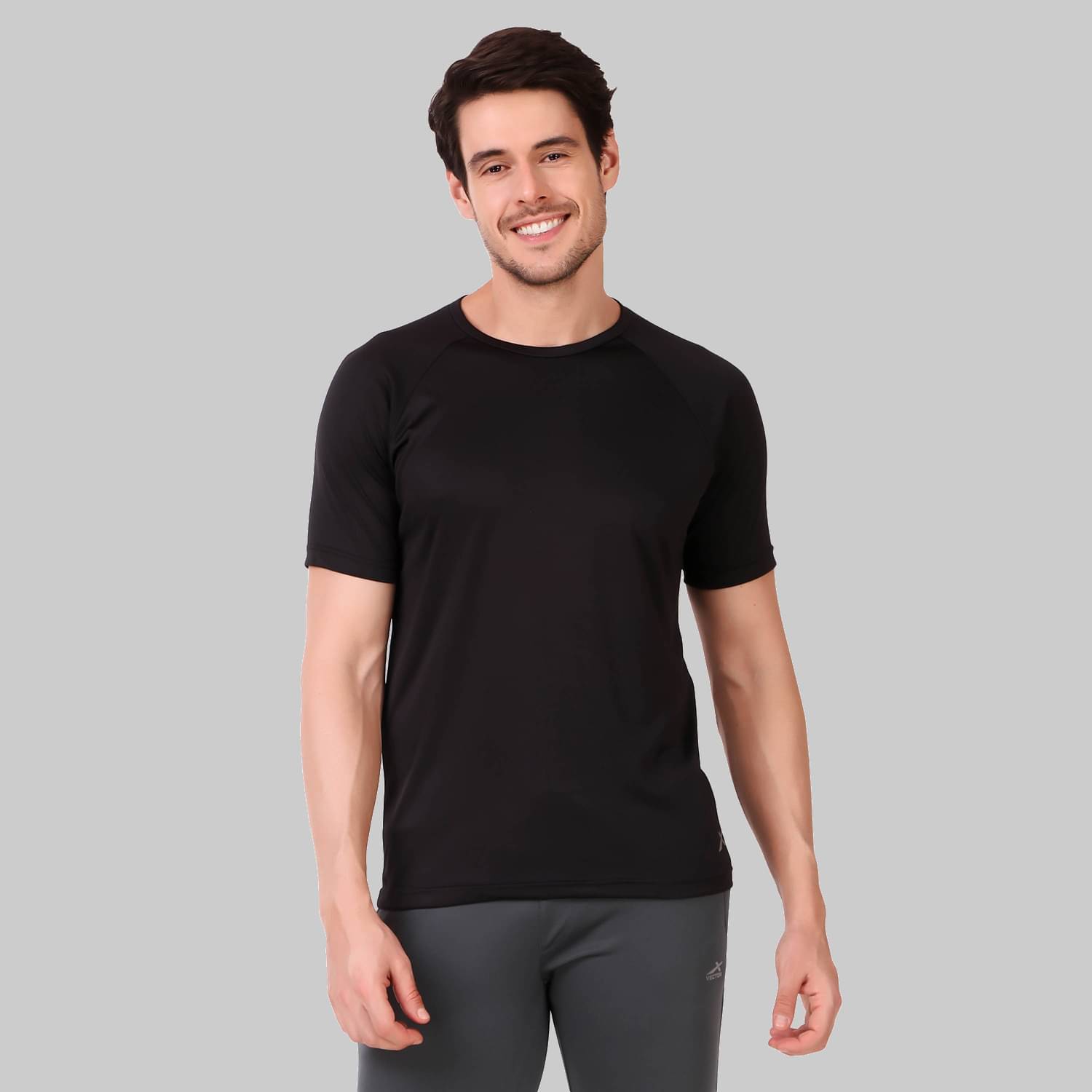     			Vector X - Black Polyester Regular Fit Men's Sports T-Shirt ( Pack of 1 )
