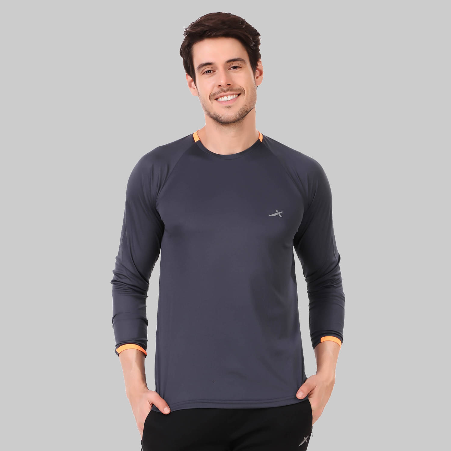     			Vector X - Grey Polyester Regular Fit Men's Sports T-Shirt ( Pack of 1 )