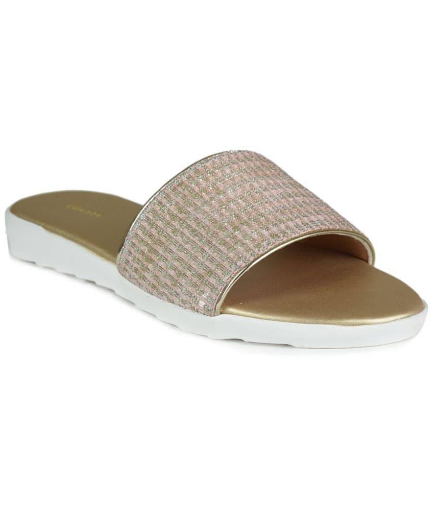 Ajanta - Pink Women's Slide Flip Flop Ajanta - Pink Women's Slide Flip Flop