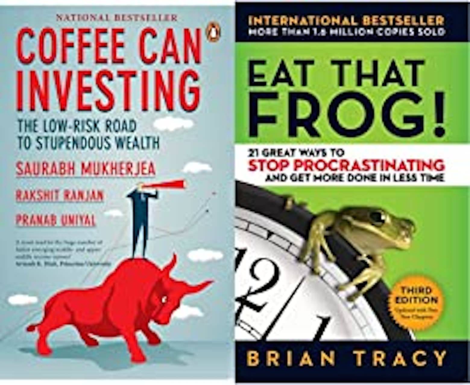     			Coffee Can Investing: The Low Risk Road to Stupendous Wealth & Eat That Frog!: 21 Great Ways to Stop Procrastinating and Get More Done in Less Time