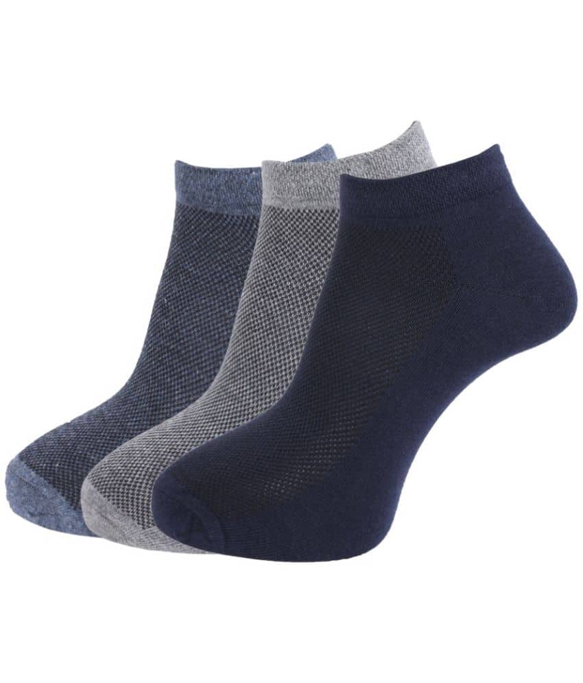 Dollar Socks - Cotton Men's Self Design Multicolor Low Cut Socks ( Pack of 3 ) - Socks | Buy online on ZillyBuy