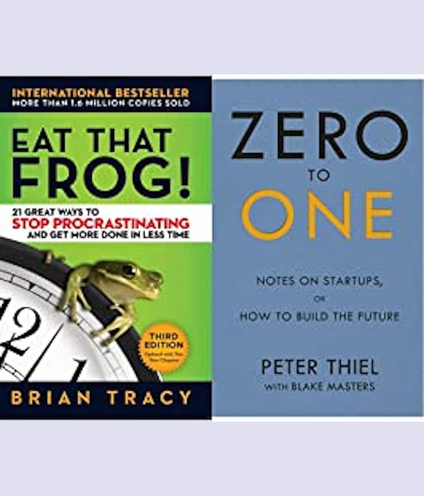 Eat That Frog + Zero To One - Stationery | Buy online on ZillyBuy