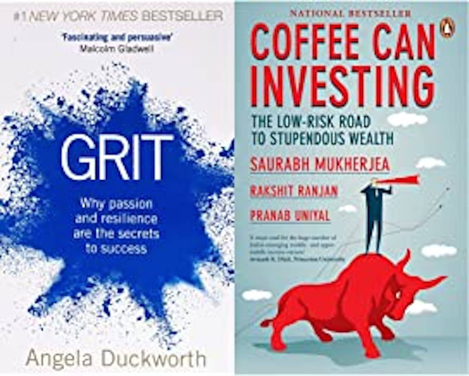 Grit: Why passion and resilience are the secrets to success+Coffee Can Investing: The Low Risk Road to Stupendous Wealth Grit: Why passion and resilience are the secrets to success+Coffee Can Investing: The Low Risk Road to Stupendous Wealth
