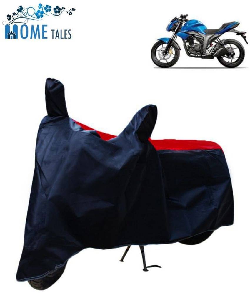     			Mahek Accessories - Red & Blue Bike Body Cover For Suzuki Gixxer (Pack Of1)