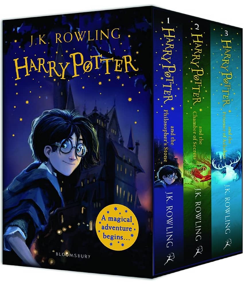 Harry Potter 1-3 Box Set: A Magical Adventure Begins - Stationery | Buy online on ZillyBuy