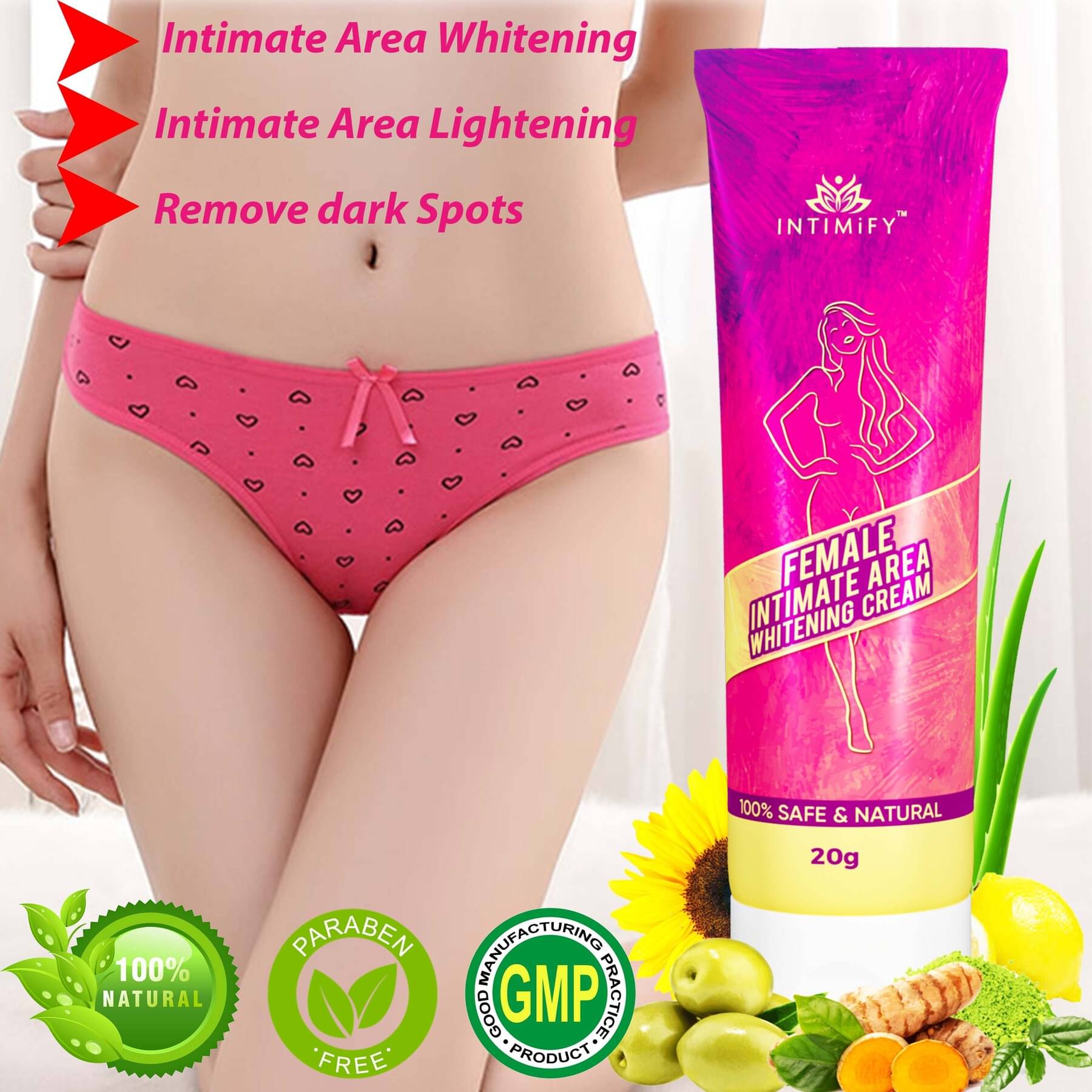     			Intimify vrgina tightening cream, intimate whitening cream Intimate Moisturizer Cream 20 g