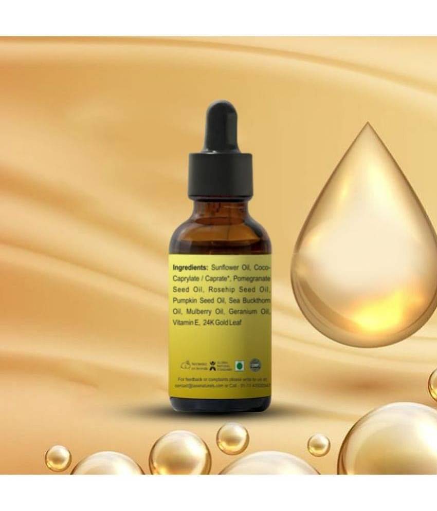 Lass Naturals - Radiant Glow Face Serum For All Skin Type ( Pack of 1 )