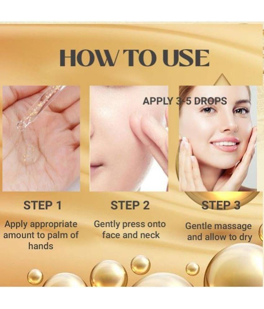 Lass Naturals - Radiant Glow Face Serum For All Skin Type ( Pack of 1 )