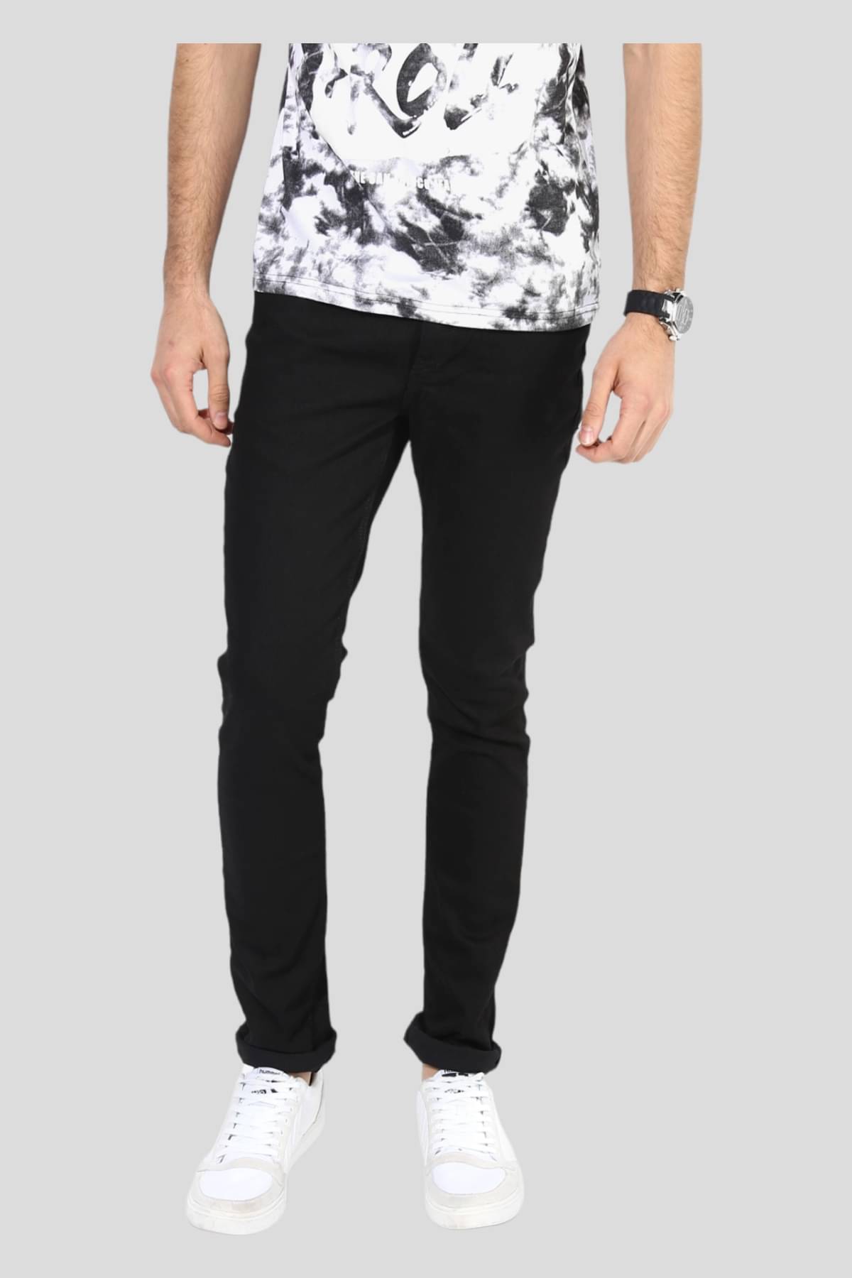     			Lawson - Black Cotton Blend Skinny Fit Men's Jeans ( Pack of 1 )