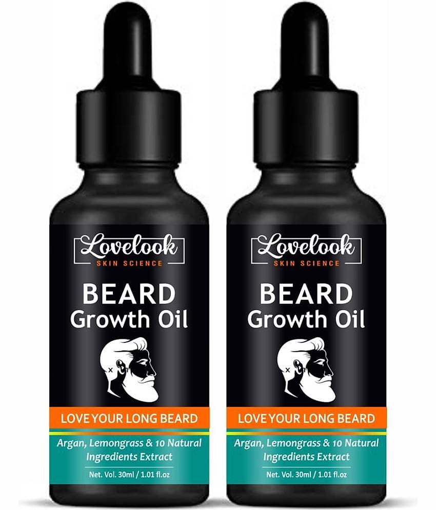 Lovelook - Promotes Beard Growth Bear Oil ( Pack of 2 )