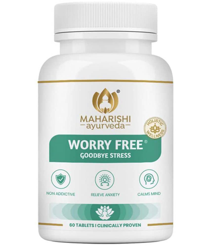 Maharishi Ayurveda Worry Free Tab Tablet 1 Gm Pack of 1