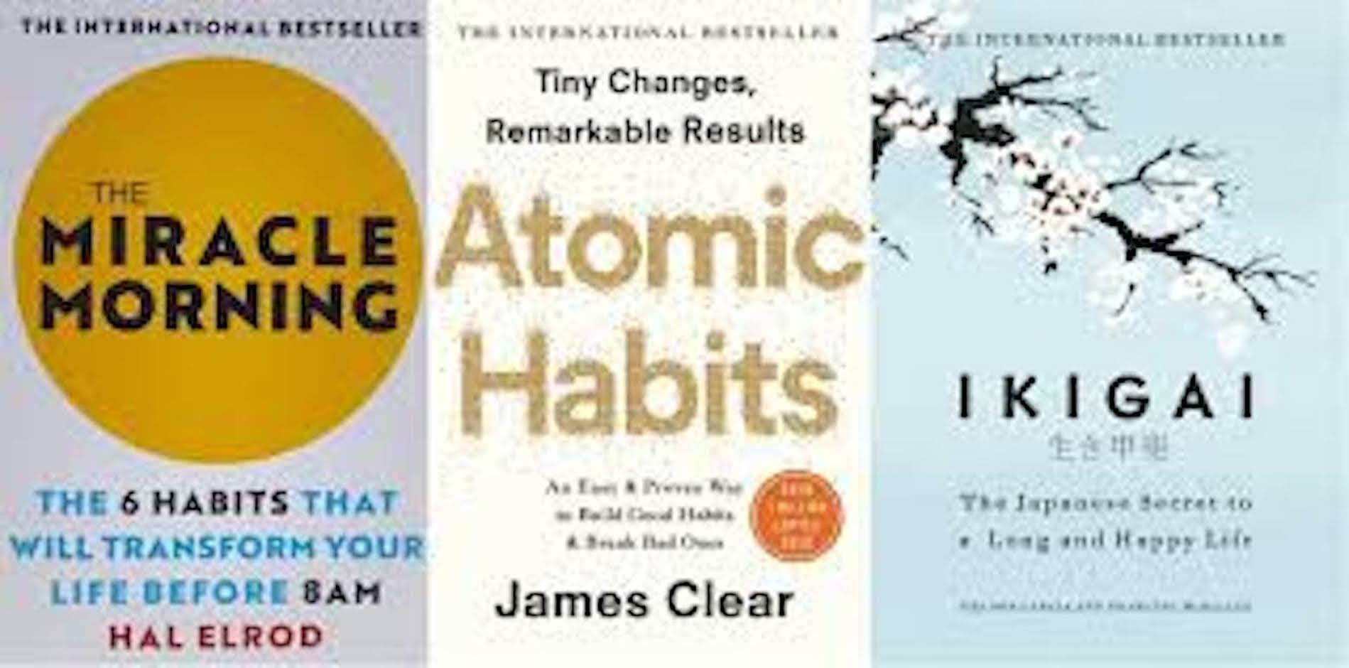 Miracle Morning +Atomic Habits + Ikigai - Stationery | Buy online on ZillyBuy