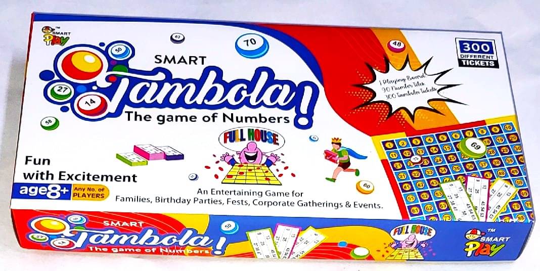     			PETERS PENCE-  SMART TAMBOLA MEDIUM SMART BOARD GAME WITH 300 TICKETS Party & Fun Board Game