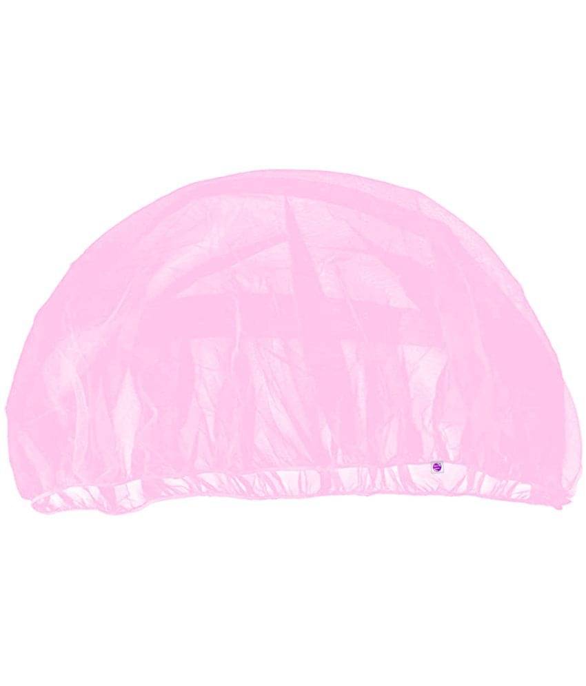     			ShreejiHuf - Pink Polyester Frame Hung Baby Mosquito Net ( Pack of 1 )