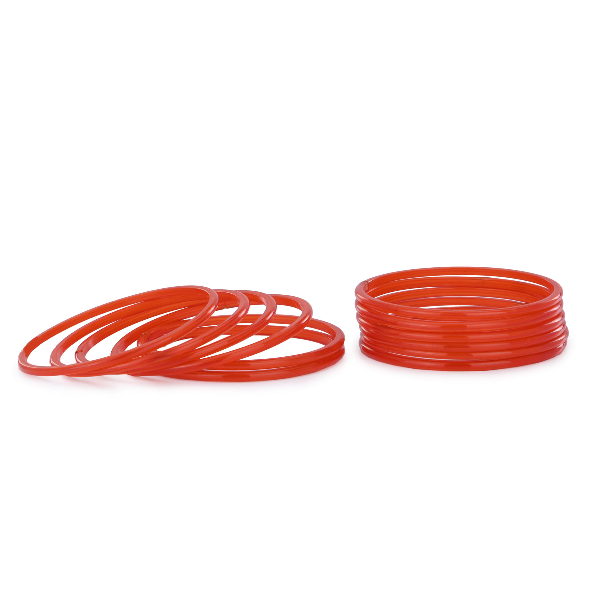     			Somil - Red Bangle ( Pack of 12 )