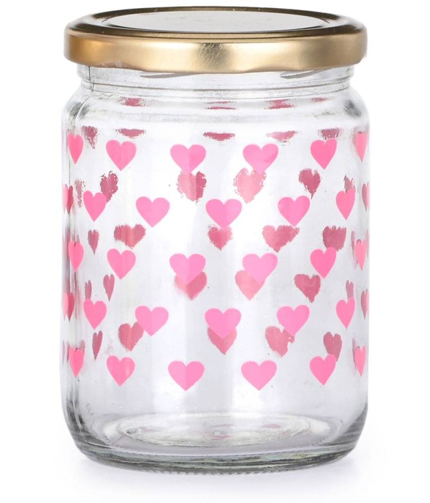     			Somil - Transparent Glass Pickle Container ( Set of 1 )