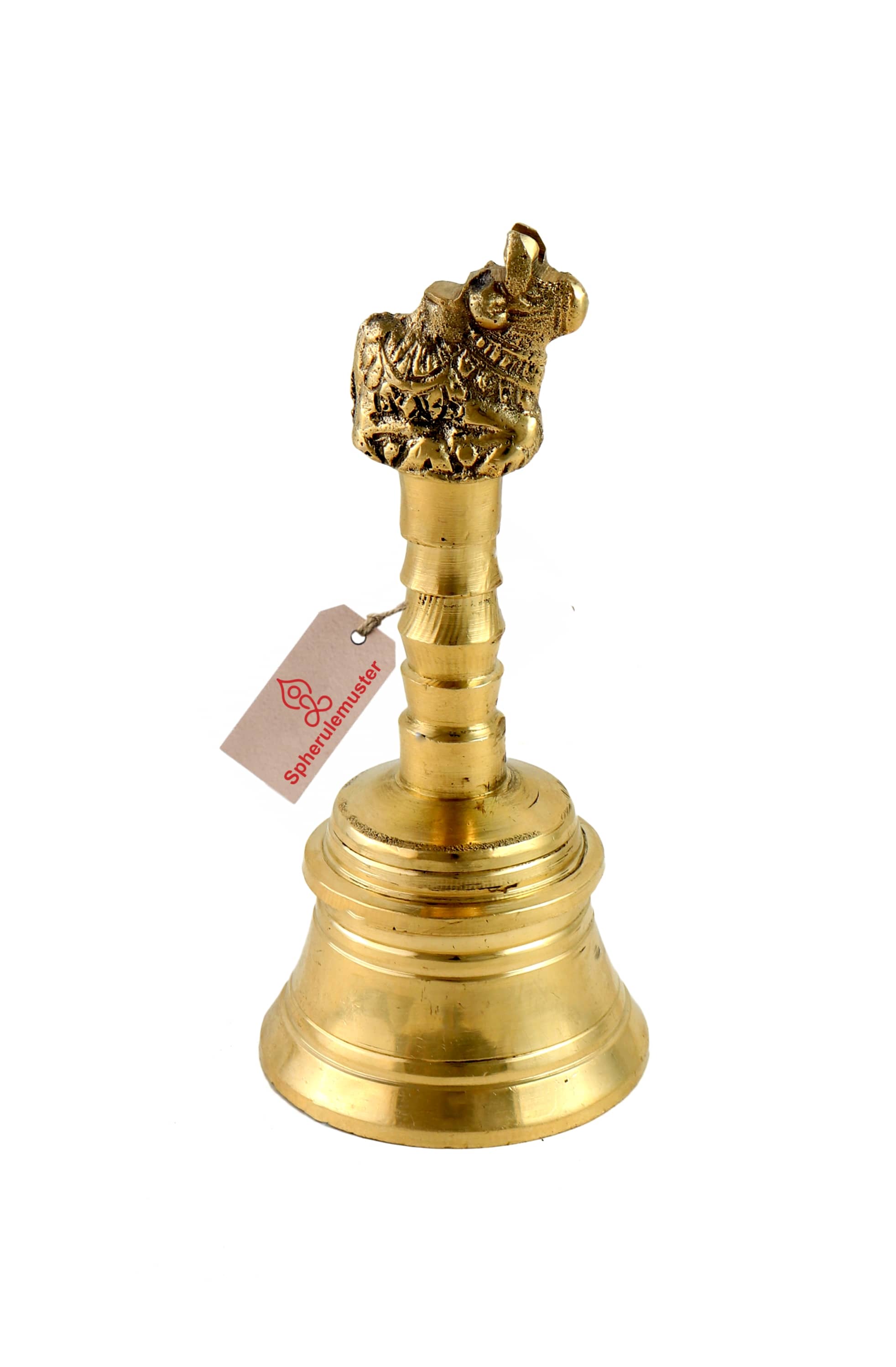 Spherulemuster Pooja Bell Nandi Face 10.5 cm ( Pack of 1 )