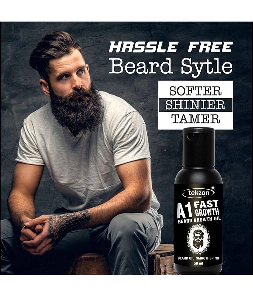 TEKZON - 100mL Promotes Beard Growth Bear Oil ( Pack of 2 )