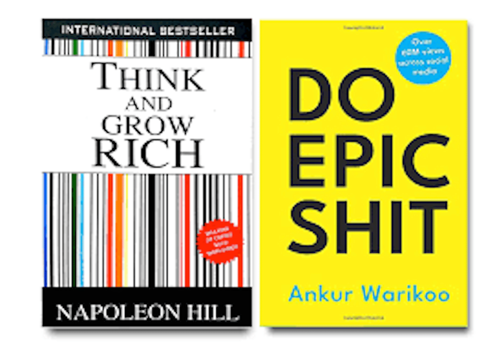    			Think and Grow Rich + Do Epic Shit (2 Books Combo