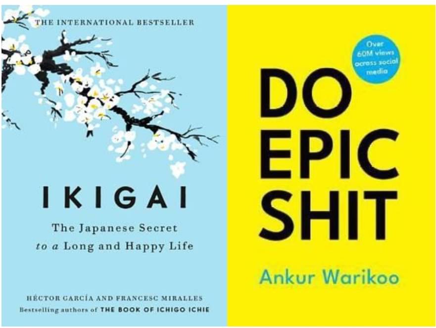     			Ikigai + Do Epic Shit (Combo) (English, Paperback, Garcia Hector Ankur Warikoo)