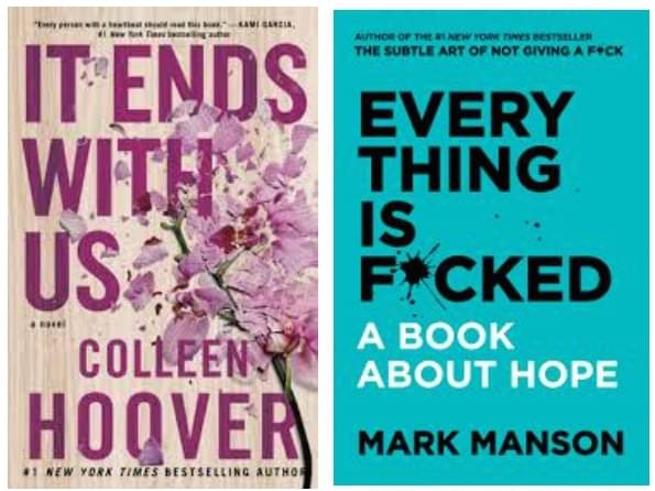    			It ends with us + Everything is F*cked 2 Books combo