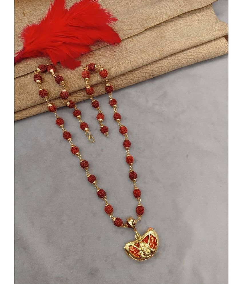 KRIMO Gold Religious Pendant With Chain ( Pack of 1 ) - Jewellery Sets | Buy online on ZillyBuy