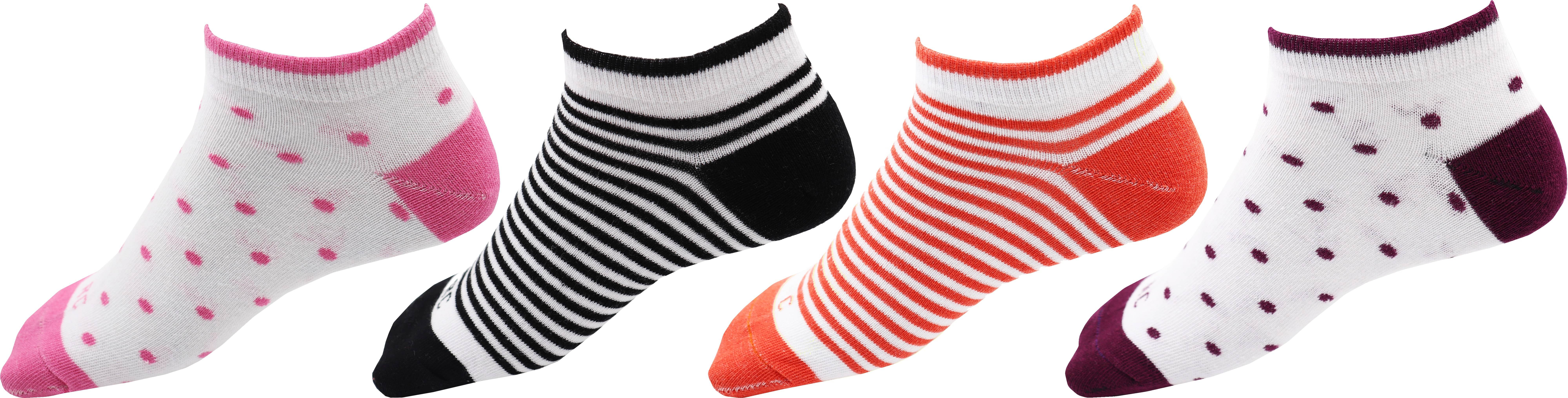 RC. ROYAL CLASS - Multicolor Cotton Women's Ankle Length Socks ( Pack of 4 ) RC. ROYAL CLASS - Multicolor Cotton Women's Ankle Length Socks ( Pack of 4 )