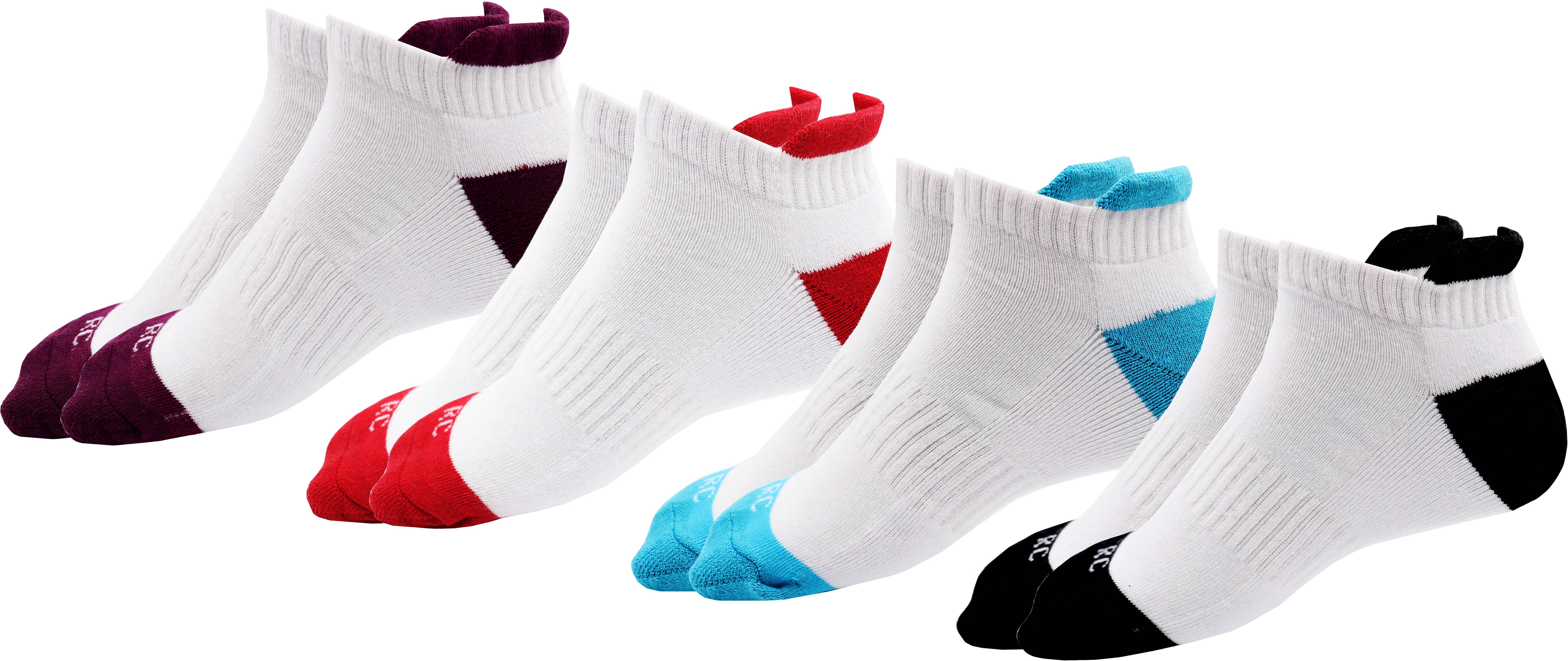 RC. ROYAL CLASS - Multicolor Cotton Women's Ankle Length Socks ( Pack of 4 ) RC. ROYAL CLASS - Multicolor Cotton Women's Ankle Length Socks ( Pack of 4 )