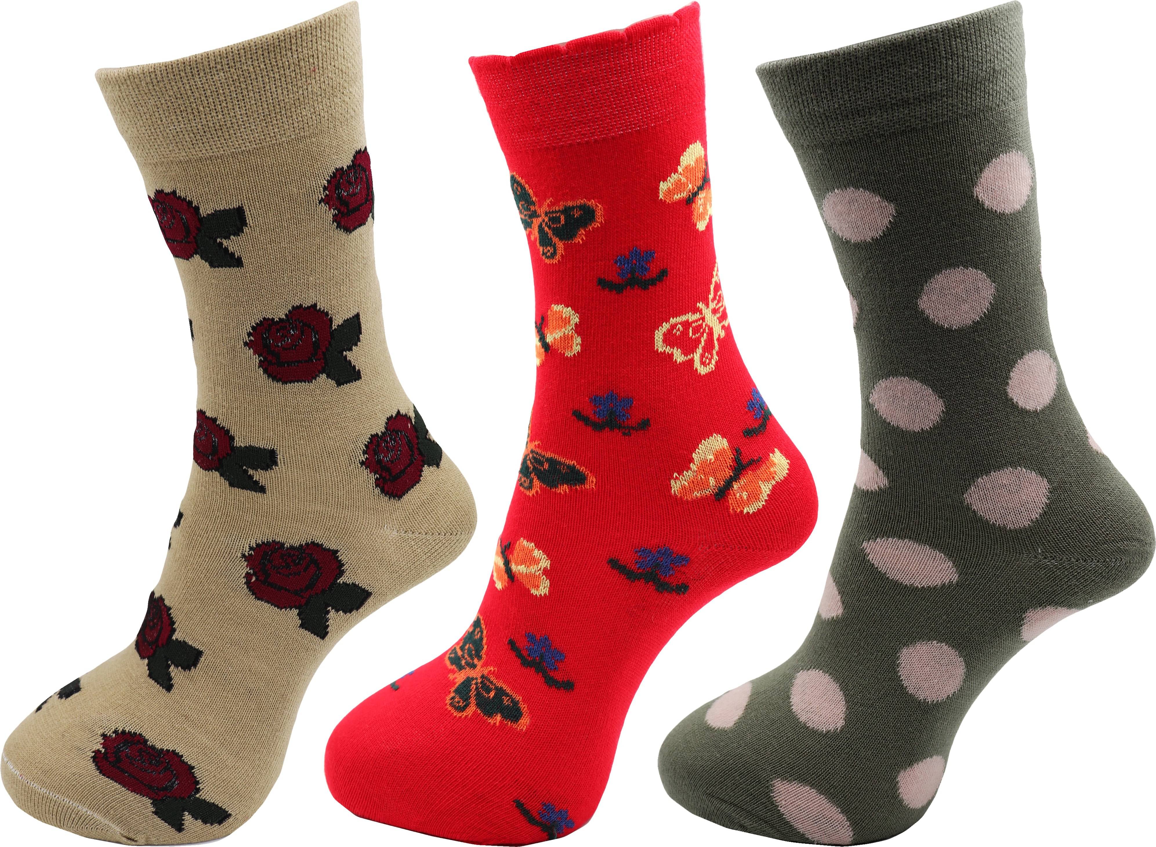 RC. ROYAL CLASS - Multicolor Woollen Women's Mid Length Socks ( Pack of 3 ) RC. ROYAL CLASS - Multicolor Woollen Women's Mid Length Socks ( Pack of 3 )