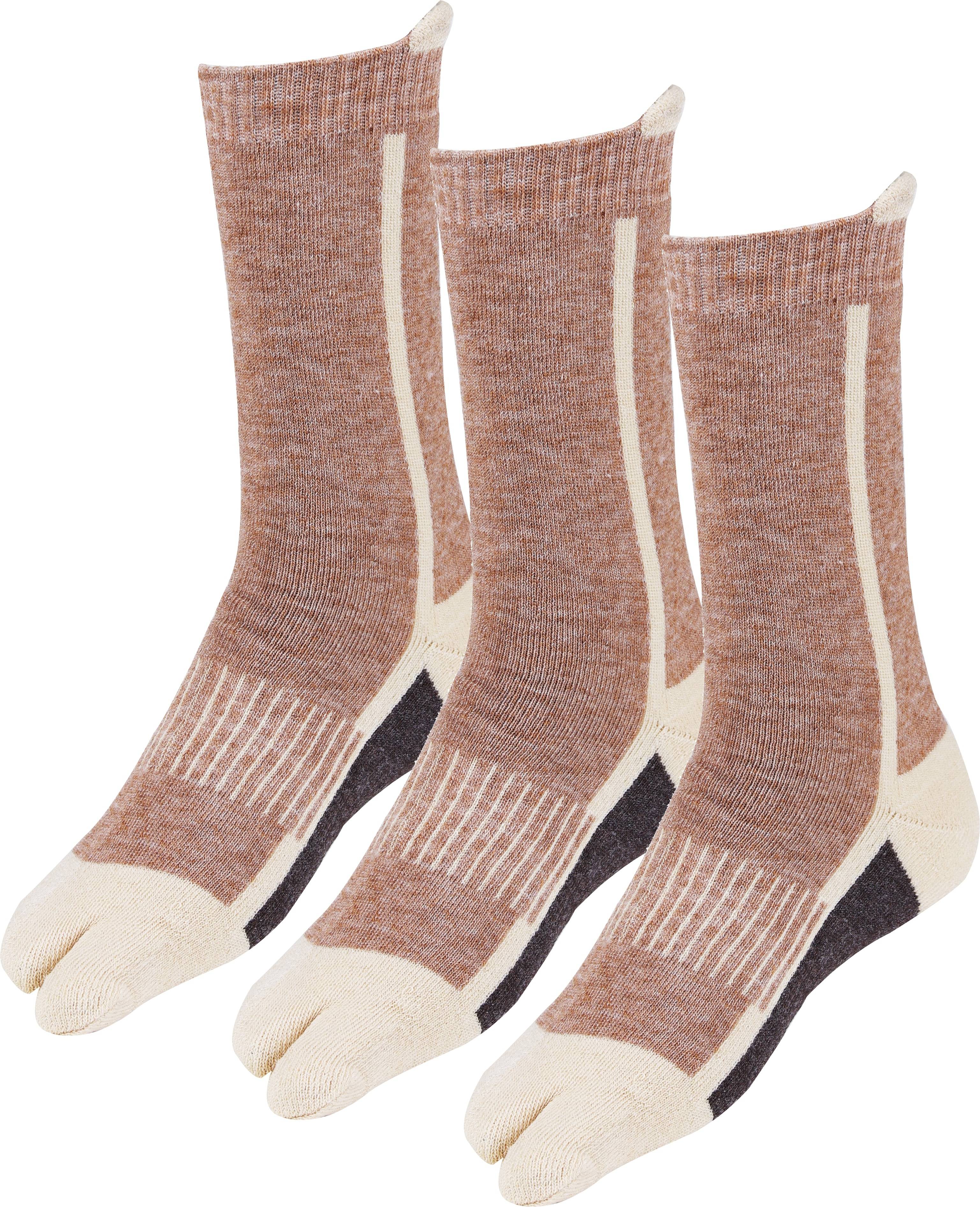 RC. ROYAL CLASS - Tan Woollen Women's Thumb Socks ( Pack of 3 ) RC. ROYAL CLASS - Tan Woollen Women's Thumb Socks ( Pack of 3 )
