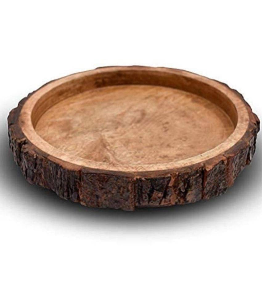     			TFS - Brown Serving Tray ( Pack of 1 )