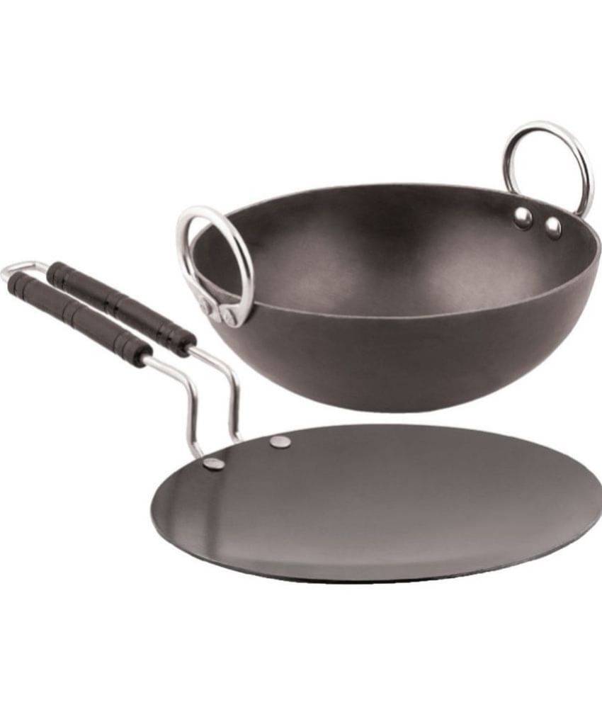 Veer - Iron Non coated Deep Kadhai 1250 Veer - Iron Non coated Deep Kadhai 1250