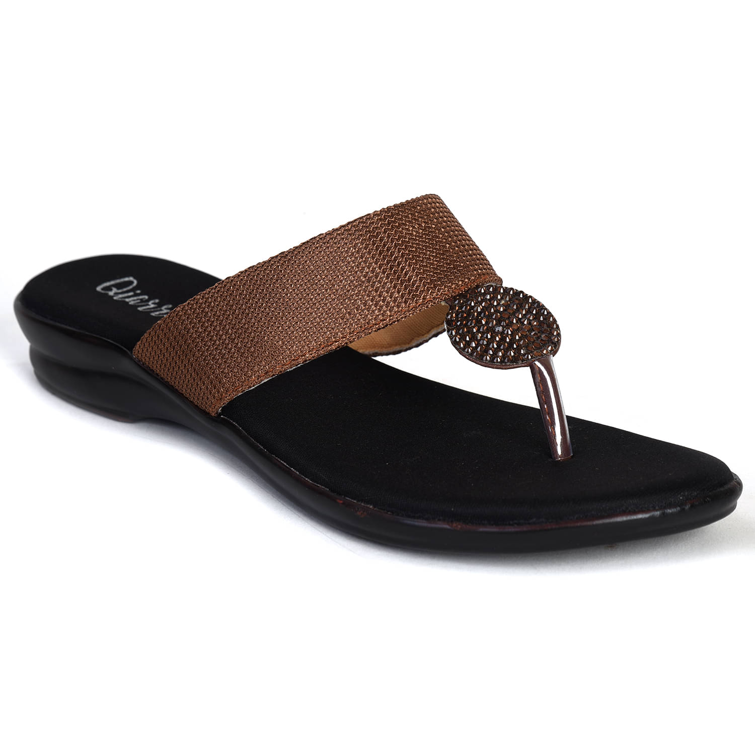     			Ajanta - Brown Women's Flats