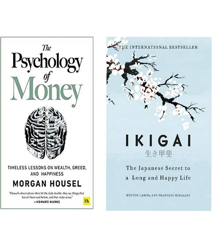 ( Combo of 2 books ) Psychology of money + IKIGAI paperback - Stationery | Buy online on ZillyBuy