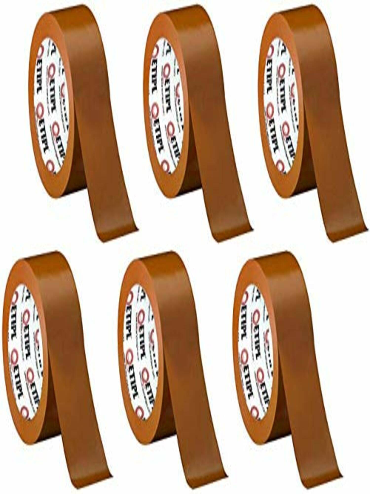     			ETI - Brown Single Sided Cello Tape 48MMx65MTR (Pack of 6)