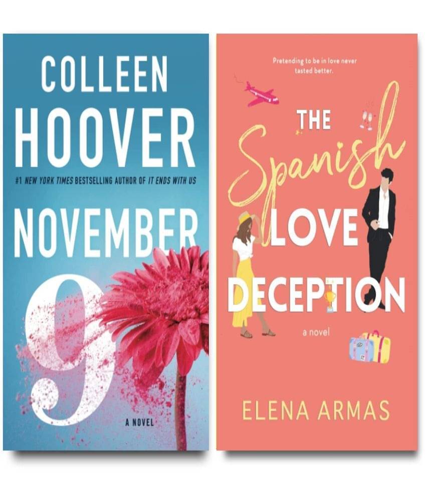 November 9: A Novel + The Spanish Love Deception (2 Books Combo with Free Customized Bookmarks) Paperback – 1 January 2022     			November 9: A Novel + The Spanish Love Deception (2 Books Combo with Free Customized Bookmarks) Paperback – 1 January 2022