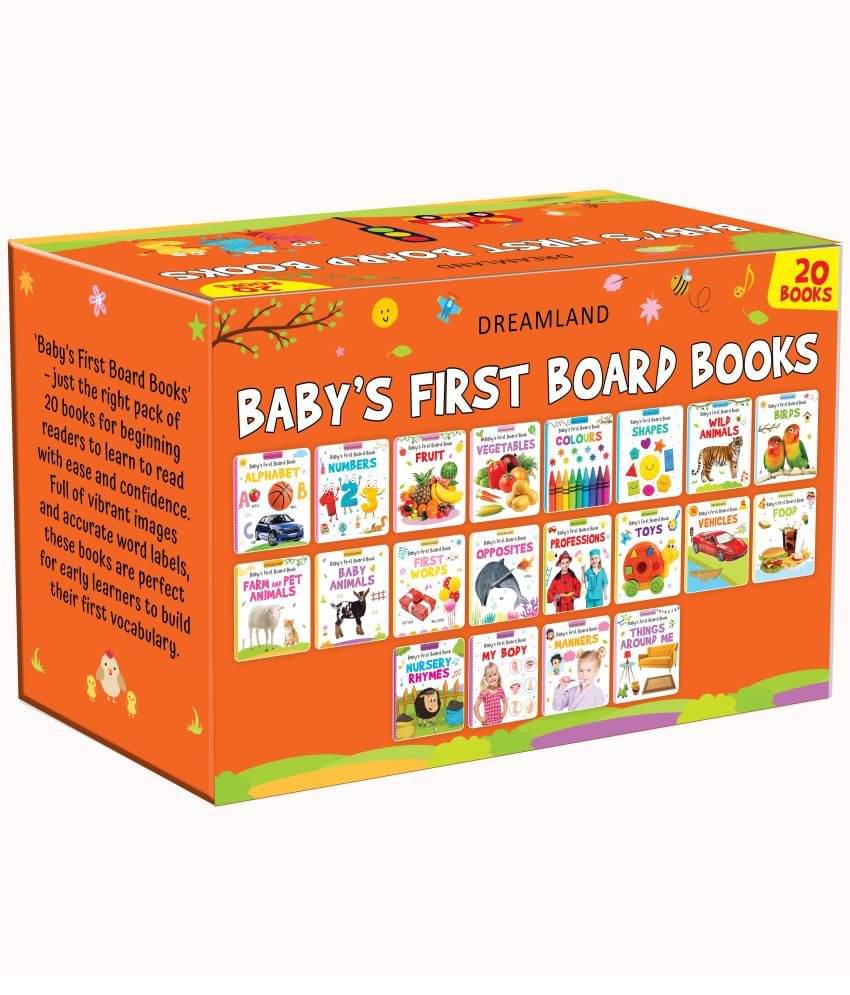     			Baby's First Board Books (A Pack of 20 Books)