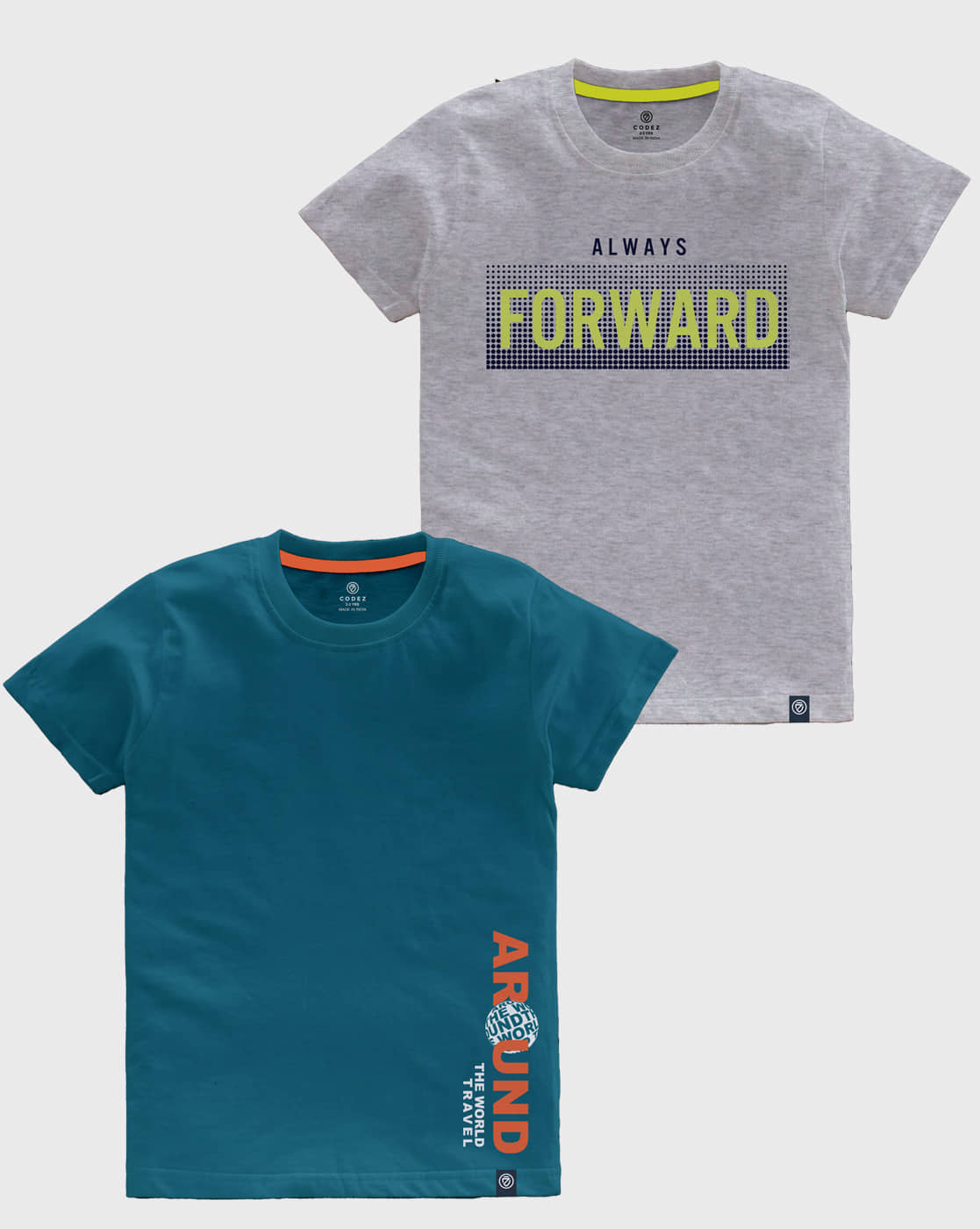 CODEZ Pack of 5 Boys Cotton T-Shirt ( Multicolor )
