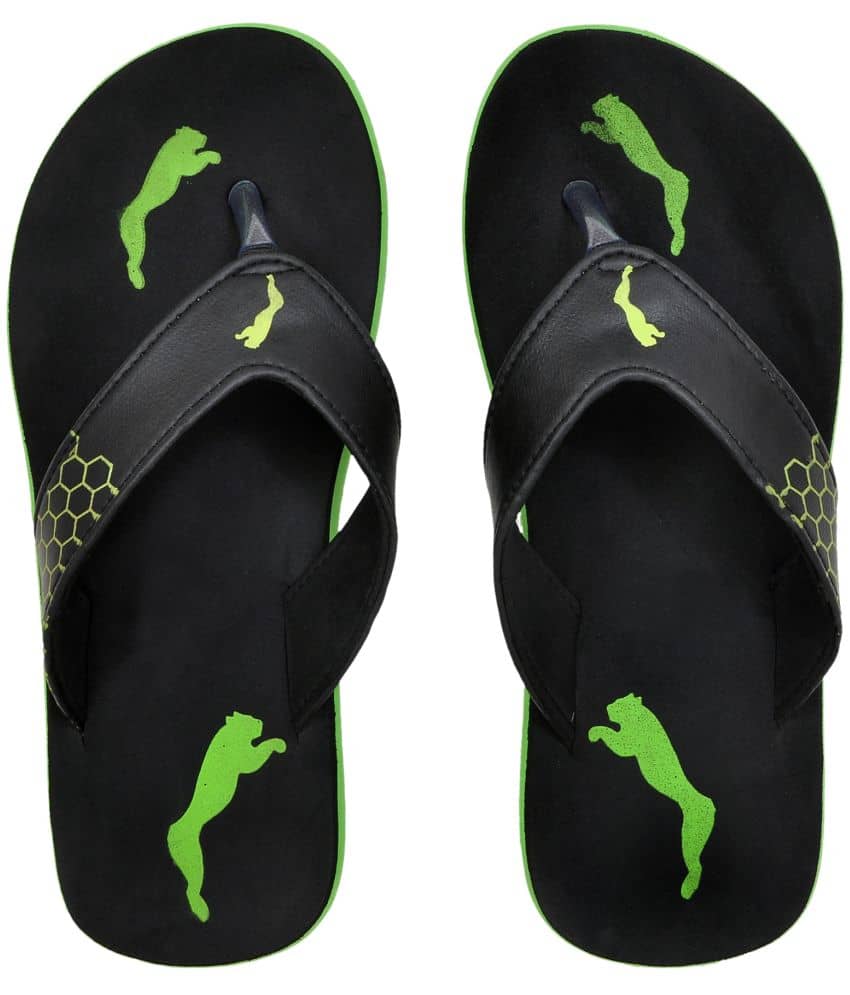 Cozy Wear - Green Men's Thong Flip Flop