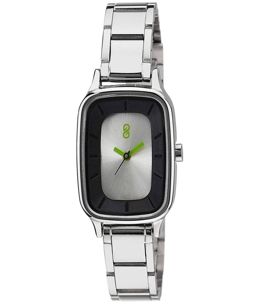     			DIGITRACK - Silver Stainless Steel Analog Womens Watch
