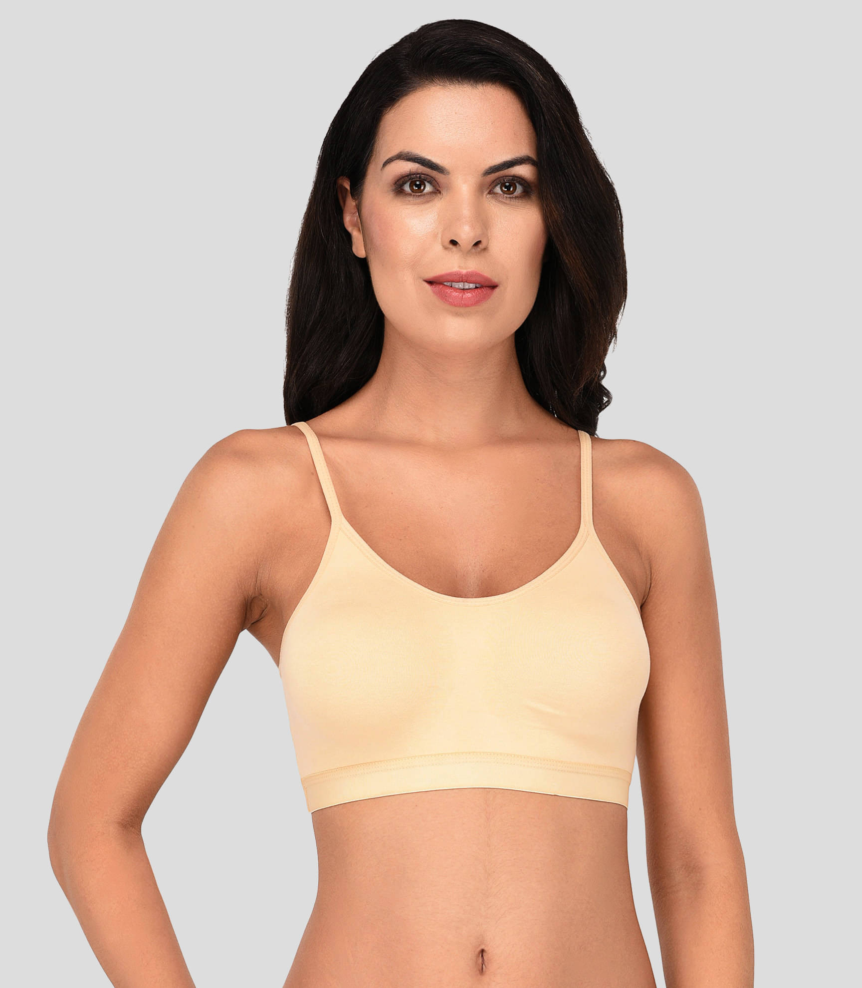     			Elina Cotton Non Padded Women's Teenage Bra ( Beige )