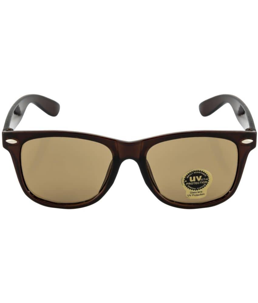 Fair-X - Brown Square Sunglasses ( Pack of 1 ) - Sunglasses | Buy online on ZillyBuy