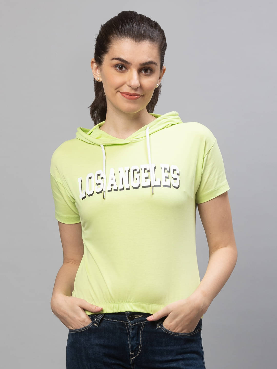     			Globus - Green Cotton Regular Fit Women's T-Shirt ( Pack of 1 )